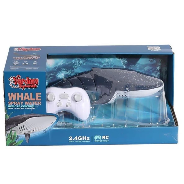 18002-32 - U/K SU FIŞKIRTAN YÜZEN BALİNA