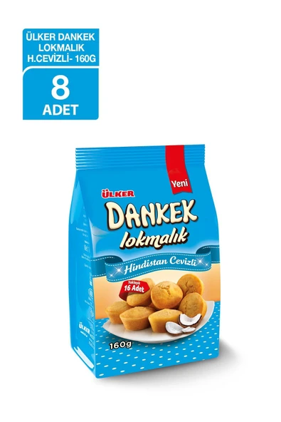ÜLKER Dankek Lokmalık H.Cevizli 8 Adet ürün görseli