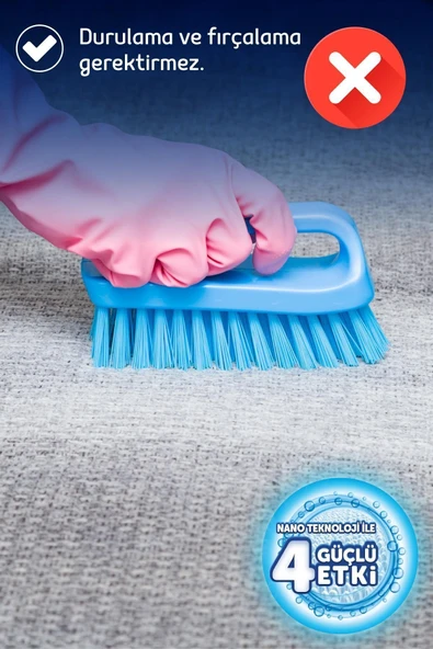 Elde Lavanta Nano Teknolojili Halı Ve Koltuk Şampuanı 1000 ml - Resim 6