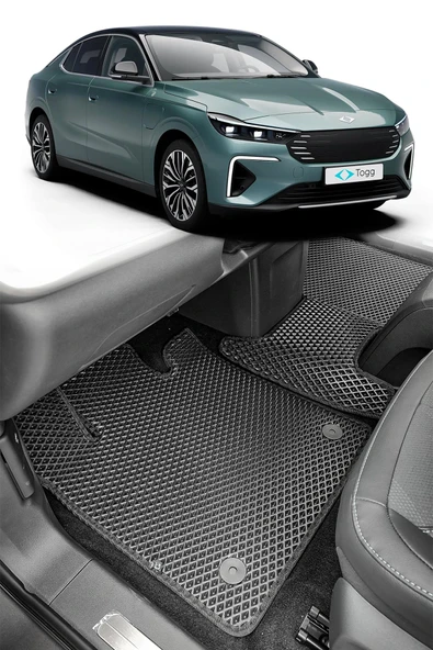 Bod Togg T10F 3D Havuzlu Paspas 2025-Sonrası Siyah ürün görseli