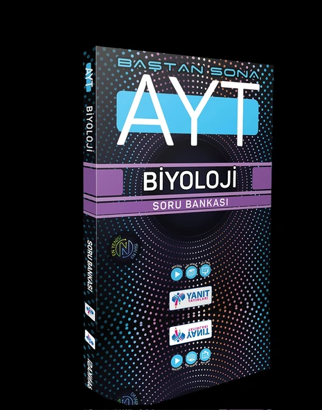 YANIT YAYINLARI AYT BAŞTAN SONA BİYOLOJİ SORU BANKASI ürün görseli