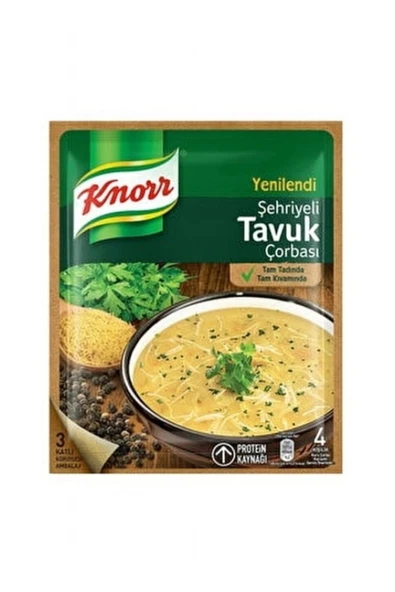 Knorr Çorba Şehriyeli Tavuk X 12 Adet ürün görseli
