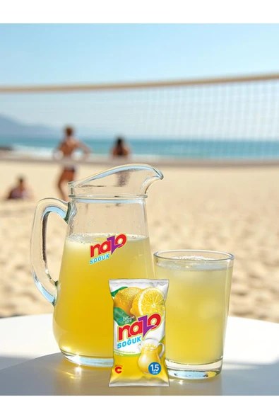 NAZO Limon Aromalı Içecek Tozu 9 gr 24'lü - Resim 5