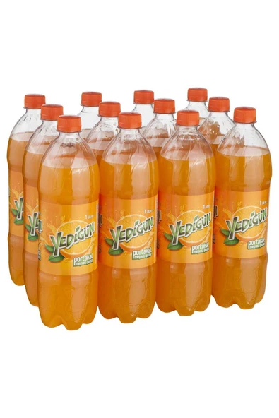 Yedigün İçecek 12li Portakal 1L ürün görseli 1