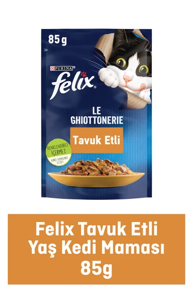 FELİX Tavuklu Yetişkin Kedi Pouch ürün görseli 1