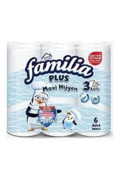 FAMİLLA PLUS MAXİ HİJYEN HAVLU 6 RULO ürün görseli