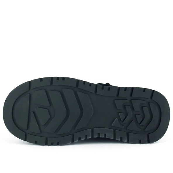 Erkan Saçmacı Siyah Vegan Kürk Astarlı Bağcıklı Yuvarlak Burun Flatform Taban Günlük Bot - 7