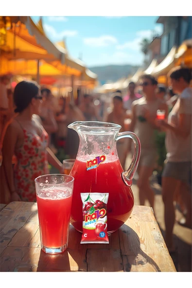 NAZO Vişne Aromalı Toz Içecek 24'lü - Resim 4