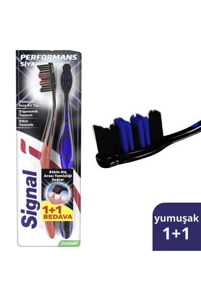 SİGNAL Black 1 1 Diş Fırçası ürün görseli 1