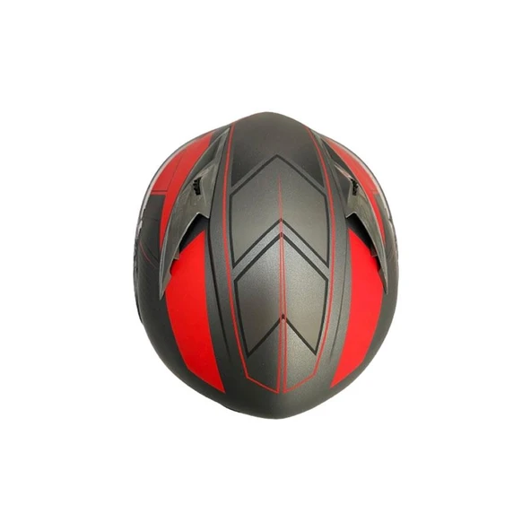 JK20 Çene Açılır Güneş Vizörlü Motosiklet Kaskı Kırmızı XL Beden Baş Çevresi: 61-62CM - Resim 7