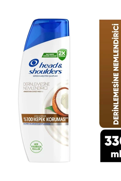Head & Shoulders Derinlemesine Nemlendirici Hindistan Cevizi Yağı Şampuan 330 ml