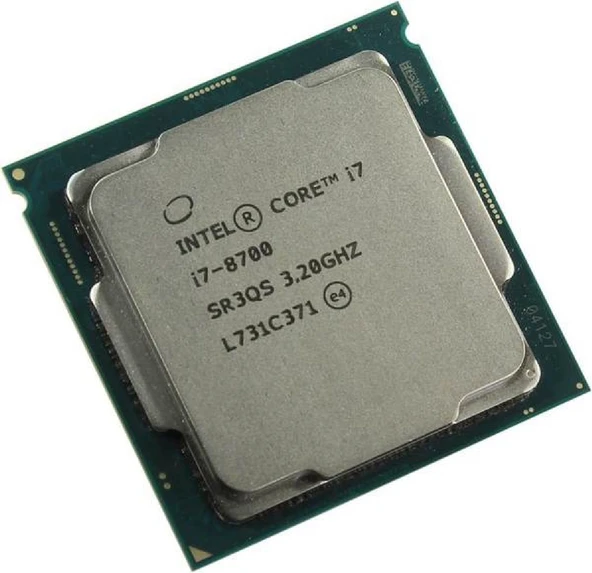 Intel Core i7 8700 Soket 1151 - 8. Nesil  İşlemci ( RFB ) ürün görseli 1