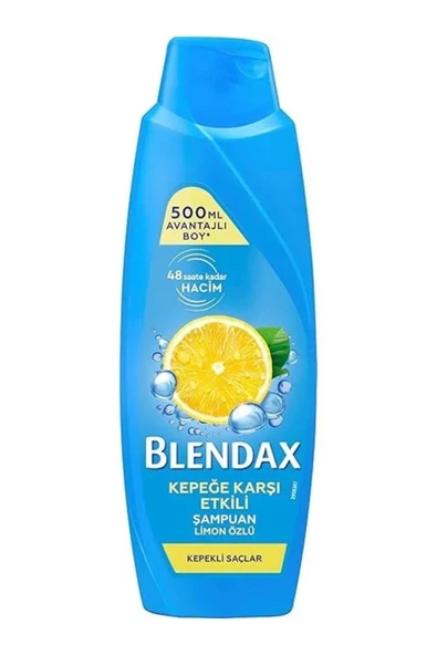 BLENDAX Kepeğe Karşı Etkili Limon Özlü Şampuan, 500 ml ürün görseli 1
