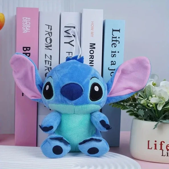 Disney Stitch Peluş Mavi Hediyelik Oyuncak 20 cm - 3