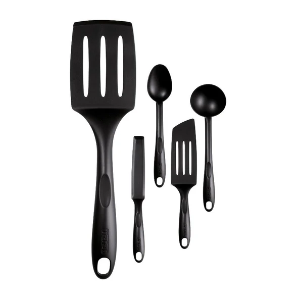 Tefal Simplissima 5 Parça Siyah Servis Seti