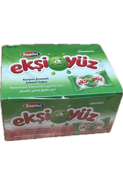 EKŞİ YÜZ SAKIZ KARPUZLU 100ADETLİ - Resim 2