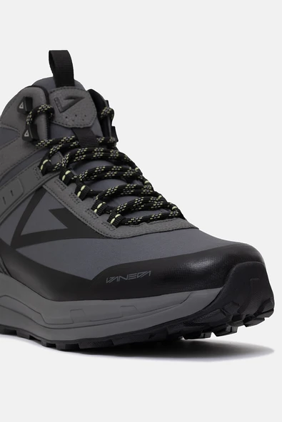 1415 V-Wild Mid Erkek Bot Gri - Resim 6