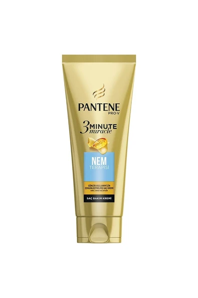 Pantene 3 Minute Miracle Saç Bakım Kremi Nem Terapisi 200 Ml ürün görseli 1