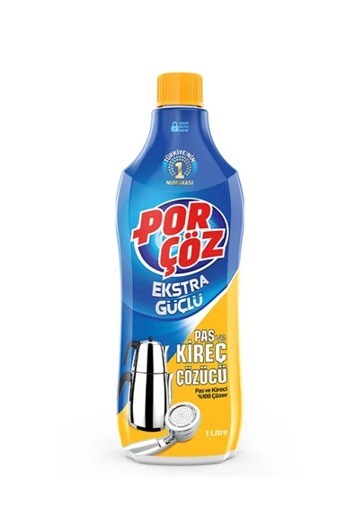 PORÇÖZ PAS VE KİREÇ ÇÖZÜCÜ 1000 ML ürün görseli 1