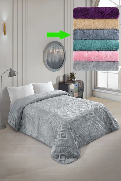 Varol Royal Touch V2 Lüks Kalın Battaniye 220x240 cm — Yumuşak, Sıcak ve Dayanıklı - Resim 8