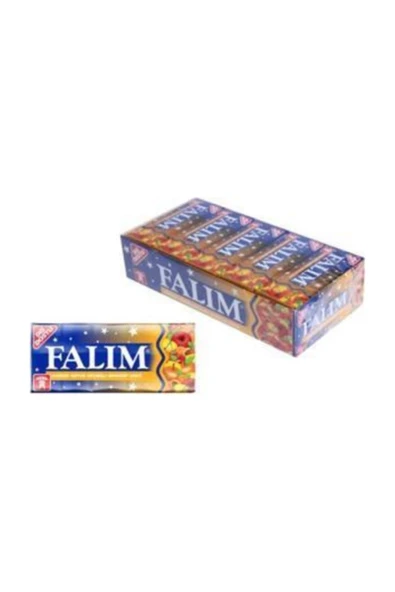 FALIM Şekersiz Sakız Karışık Meyve Aromalı 5 Li 7 Gr X 20 Adet ürün görseli 1