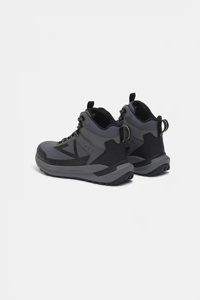 1415 V-Wild Mid Erkek Bot Gri - Resim 5