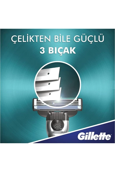 GİLLETTE Mach3 Yedek Tıraş Bıçağı 2li - Resim 2