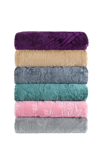 Varol Royal Touch V2 Lüks Kalın Battaniye 220x240 cm — Yumuşak, Sıcak ve Dayanıklı - Resim 10