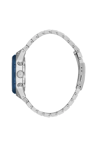 QUANTUM Hng1172.390 Safir Camlı Çelik Kordon 10 Atm Suya Dayanıklı Kronogra - Resim 2