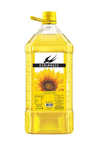 KIRLANGIÇ Ayçiçek Yağı Pet 5 L ürün görseli