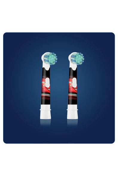 Oral-B Cars Çocuklar İçin 2'li Diş Fırçası Yedek Başlığı EB10 - 2