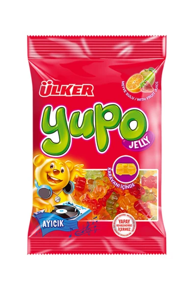 ÜLKER Yupo Jelly Ayıcık 80 Gr X 10 Adet ürün görseli 1