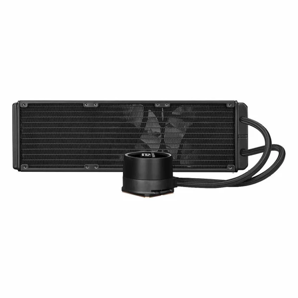 PowerBoost Deep 360 ARGB 360mm AM5/1700P Siyah İşlemci Sıvı Soğutucu - Resim 4