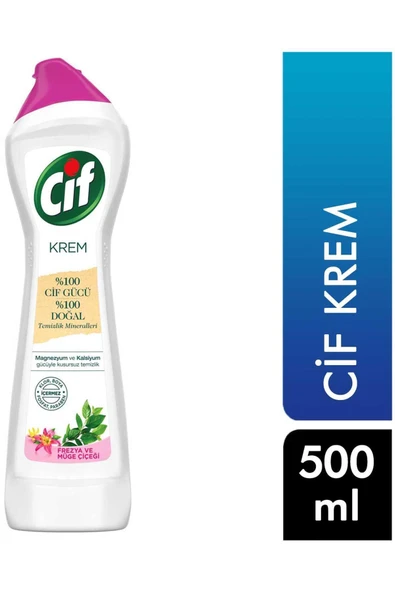 CİF Marka: Krem Temizleyici 500 Ml Müge Çiçeği Ve Frezya 8690637727887 Kategori: Yüzey Temizleyici ürün görseli 1