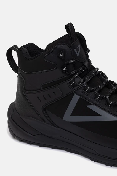 1415 V-Wild Mid Erkek Bot Siyah - Resim 7