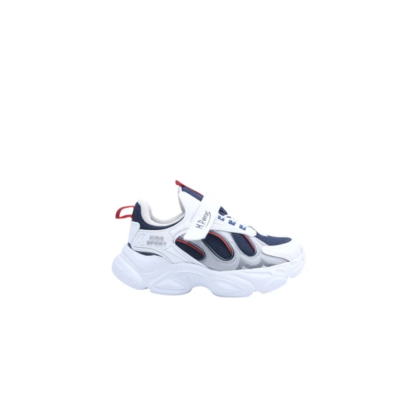 Çocuk Beyaz-lacivert Mpone Ft Sports Casual Günlük Ayakkabı - Resim 2