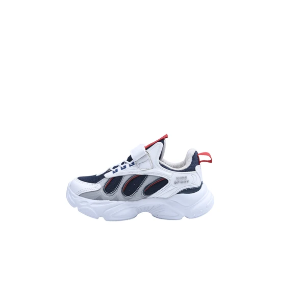 Çocuk Beyaz-lacivert Mpone Ft Sports Casual Günlük Ayakkabı - Resim 4