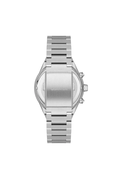 QUANTUM Hng1172.390 Safir Camlı Çelik Kordon 10 Atm Suya Dayanıklı Kronogra - Resim 3