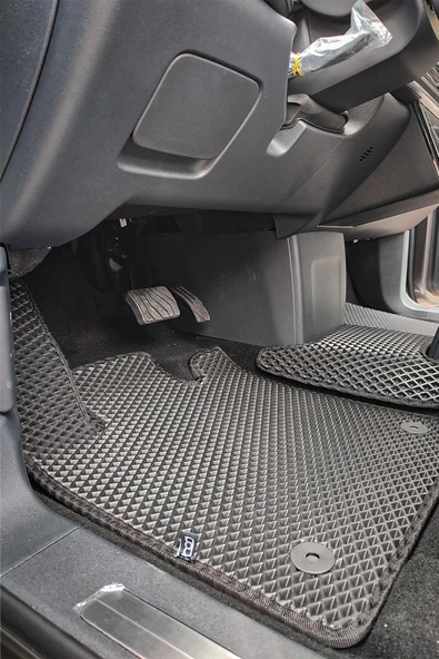 Bod Togg T10F 3D Havuzlu Paspas ve Bagaj Havuzu Seti 2025-Sonrası Siyah - Resim 5