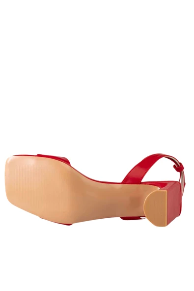 Stato Kadın Topuklu Sandalet Kırmızı - Resim 6