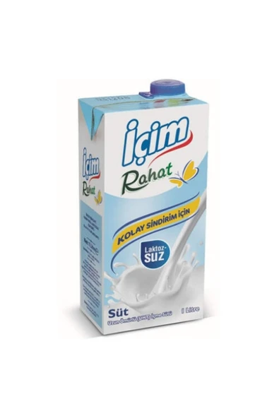 ÜLKER Içim Laktozsuz Süt 1 Lt. (24'LÜ)