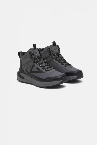 1415 V-Wild Mid Erkek Bot Gri - Resim 4