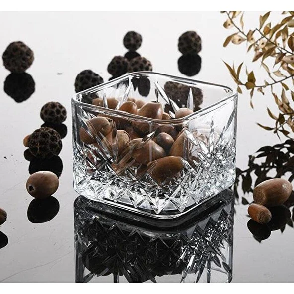 Paşabahçe 530240 Tımeless Kare Kase 4'lü 235cc - 3