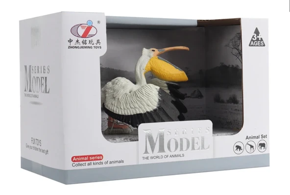 Kutulu Model Figür Hayvan Pelikan - 2