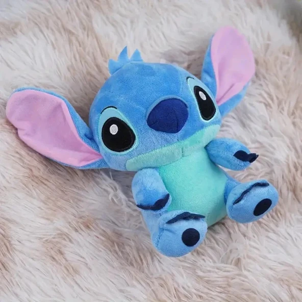 Disney Stitch Peluş Mavi Hediyelik Oyuncak 20 cm - 2