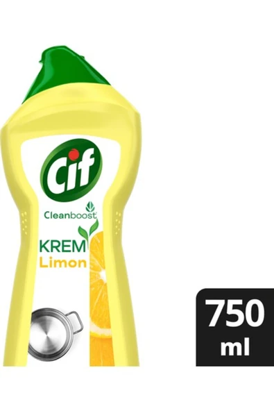 CİF Krem Limon Kokulu Temizleyici 750 ml ürün görseli 1