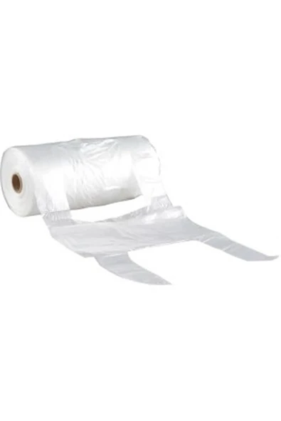 Rulo Manav Poşeti Orta Boy Koparmalı 200 Lü Şeffaf Rulo Poşet Market Poşeti Bakkal Poşeti ürün görseli 1
