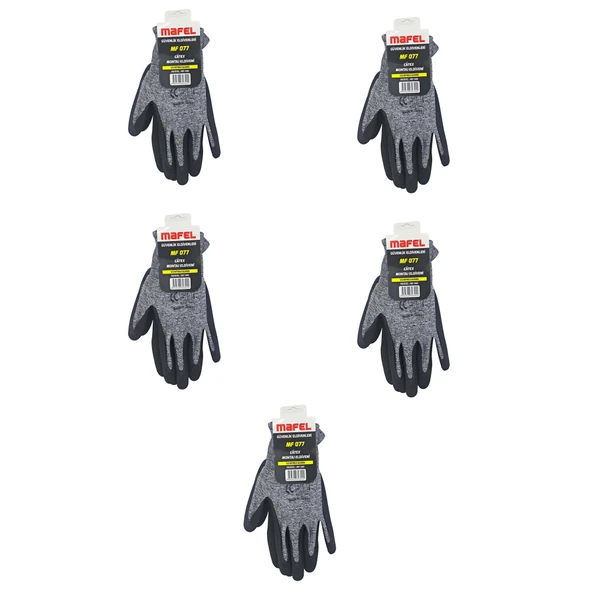 Mafel MF-77 Nitril İş Güvenlik Eldiven - 10/XL - 5 Çift ürün görseli 1