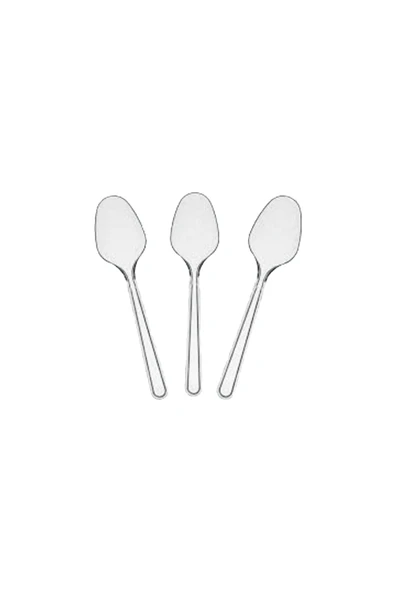 Lüks Plastik Kaşık 100lü ürün görseli 1