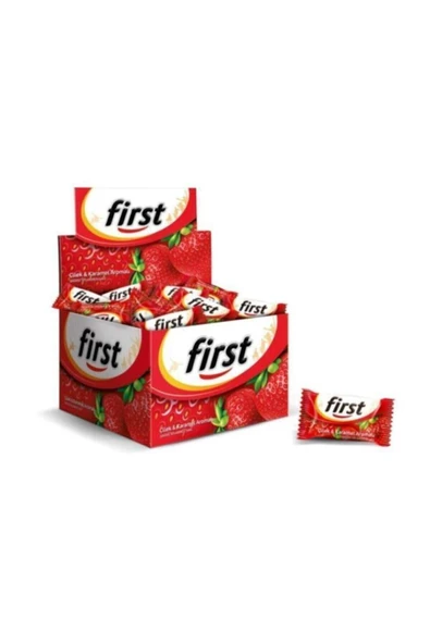 FİRST Tekli Sakız Çilek Aromalı 200 Ad ürün görseli
